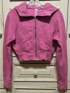 Lululemon Full Zip Cropped Hoodie